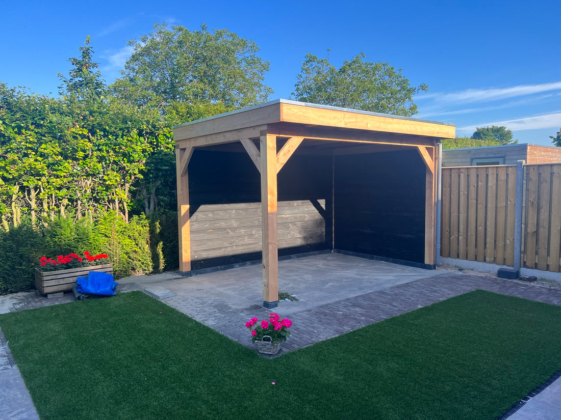 Overkapping voor een Tevreden Klant in Duizel